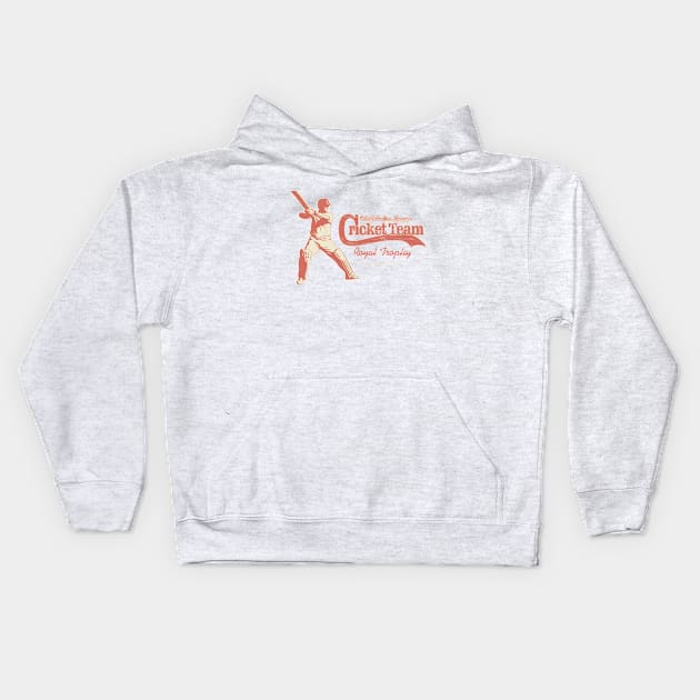 Vintage West Indies Cricket League Kids Hoodie by Teessential